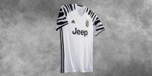 hvid Juventus Fodboldtrøje