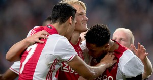 Kasper Dolberg Ajax Amsterdam Fodboldtrøje