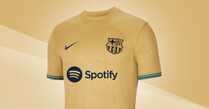 FC Barcelona Udebanetrøje 2022