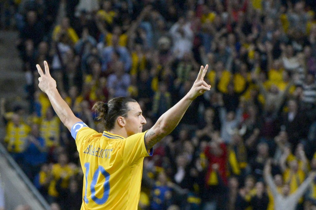 Zlatans Saksespark for Sverige imod England