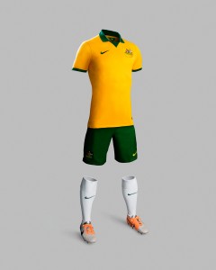 Australiens Landsholdstrøje til VM 2014