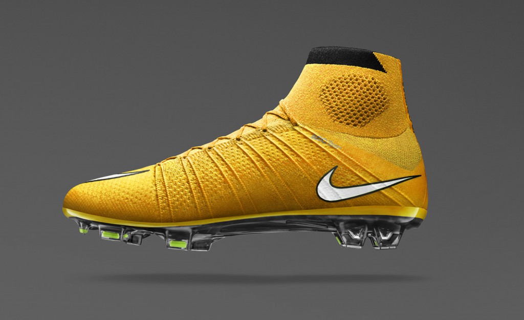 Orange Nike Mercurial Superfly