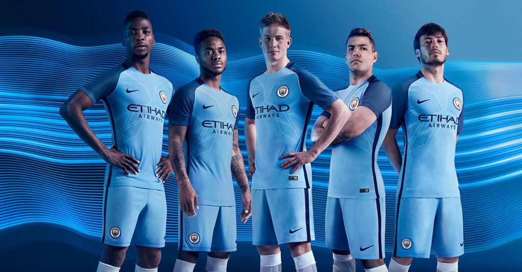 Manchester City Hjemmebanetrøje 2016