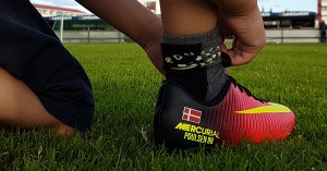 Fodboldstøvler med navn
