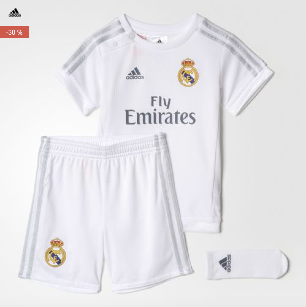 Real Madrid Baby Fodboldsæt