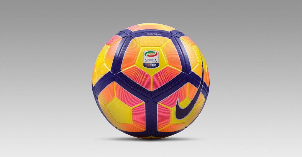 Nike Ordem 4 Hi-Vis Serie A Fodbolden