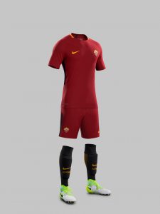 AS Roma Hjemmebanetrøje 2017