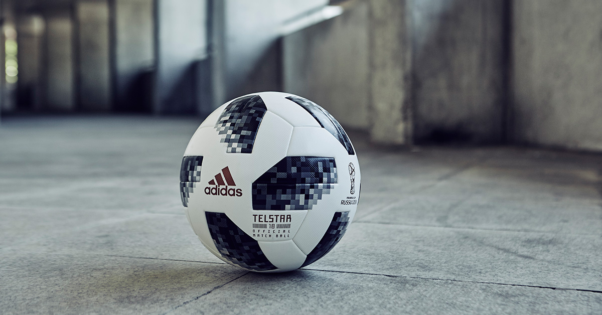 Adidas Telstar 18 - Fodbolden til VM i Rusland