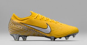 Neymars Gule Nike Mercurial Vapor Fodboldstøvler