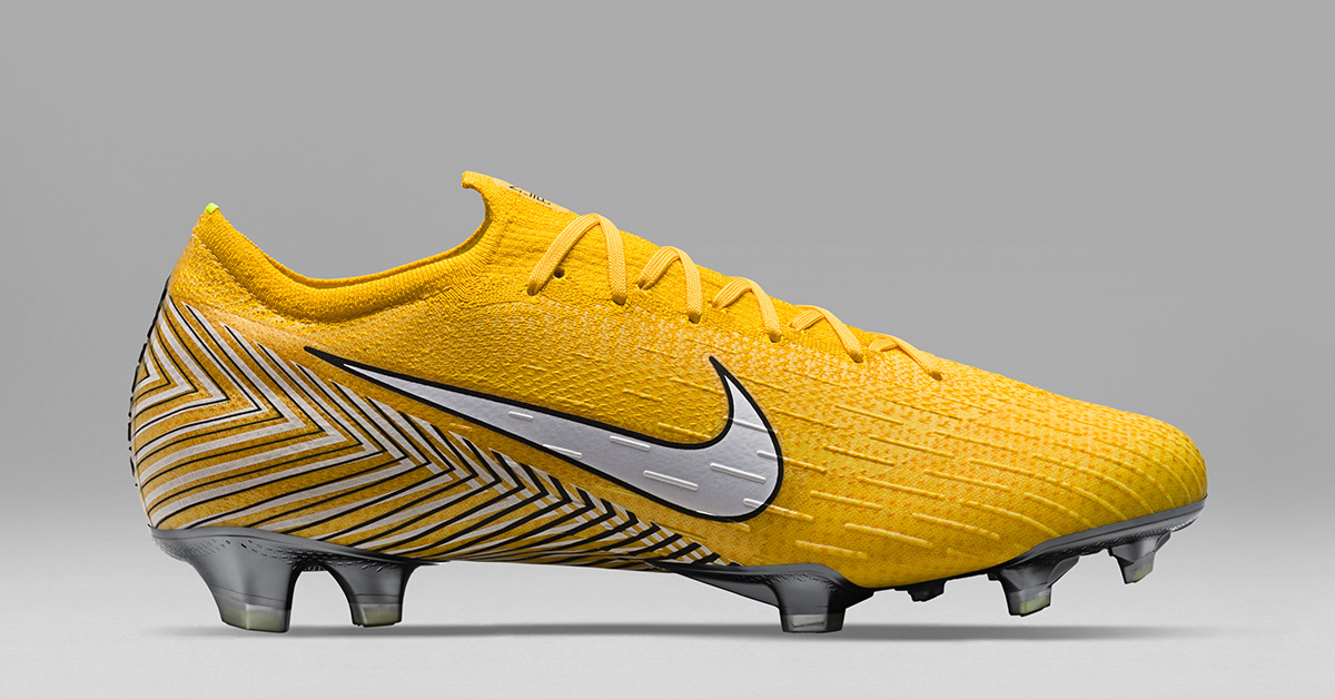 Neymars Gule Nike Mercurial Vapor