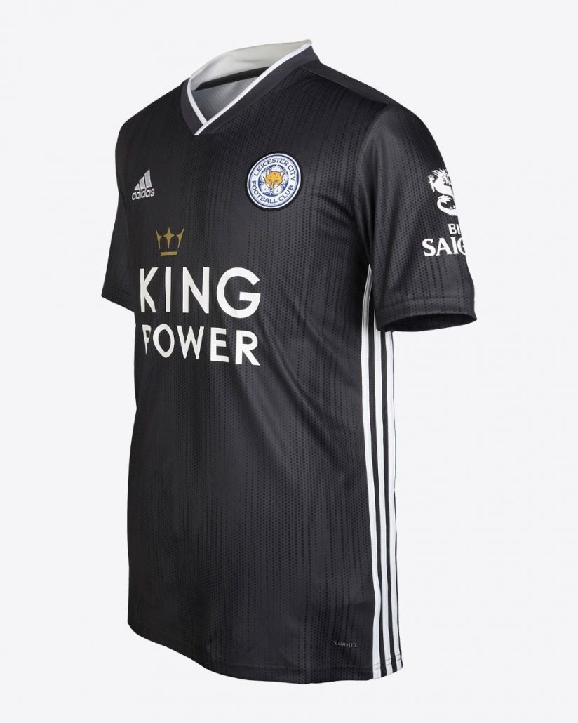 Grå Leicester City FC Udebanetrøje 2019