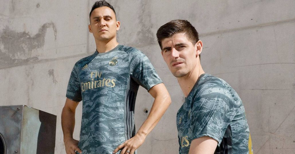 Courtois Real Madrid Udebanemålmandstrøje 2019