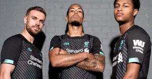 Sort Liverpool FC 3. Trøje 2019