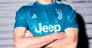 Blå Juventus FC 3. Trøje 2019