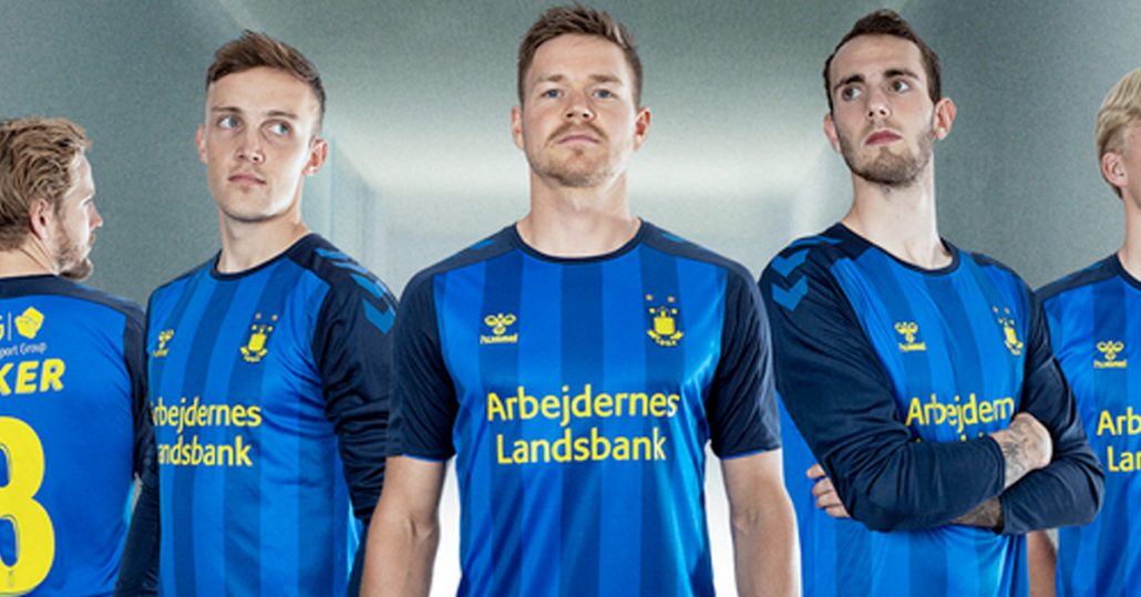 Stribet Brøndby IF Udebanetrøje 2019