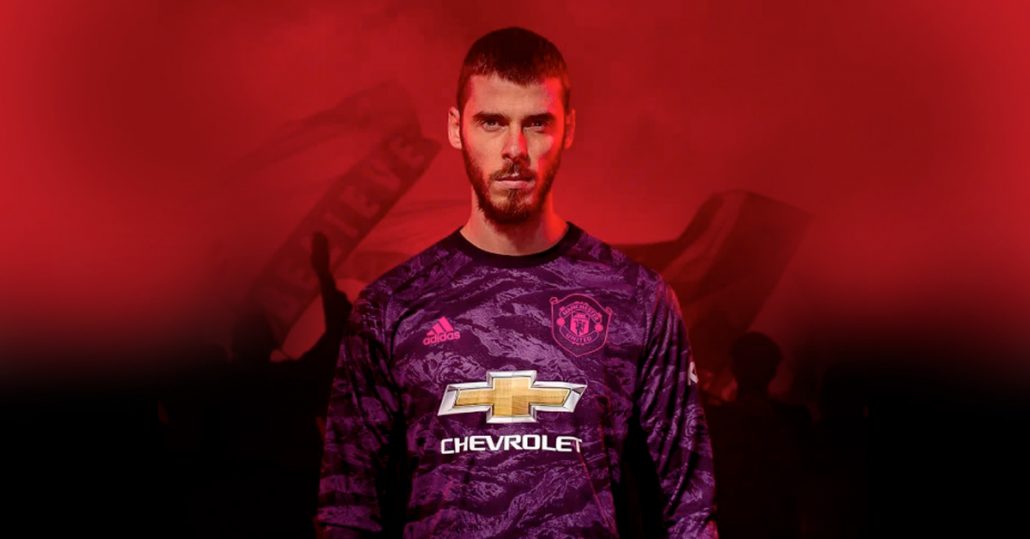 David De Gea Manchester United Målmandstrøje Hjemmebane 2019