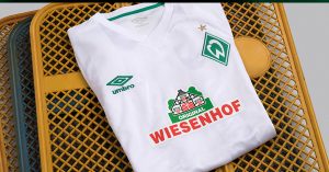 Hvid Werder Bremen Udebanetrøje 2019