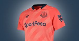 Pink Everton FC Udebanetrøje 2019
