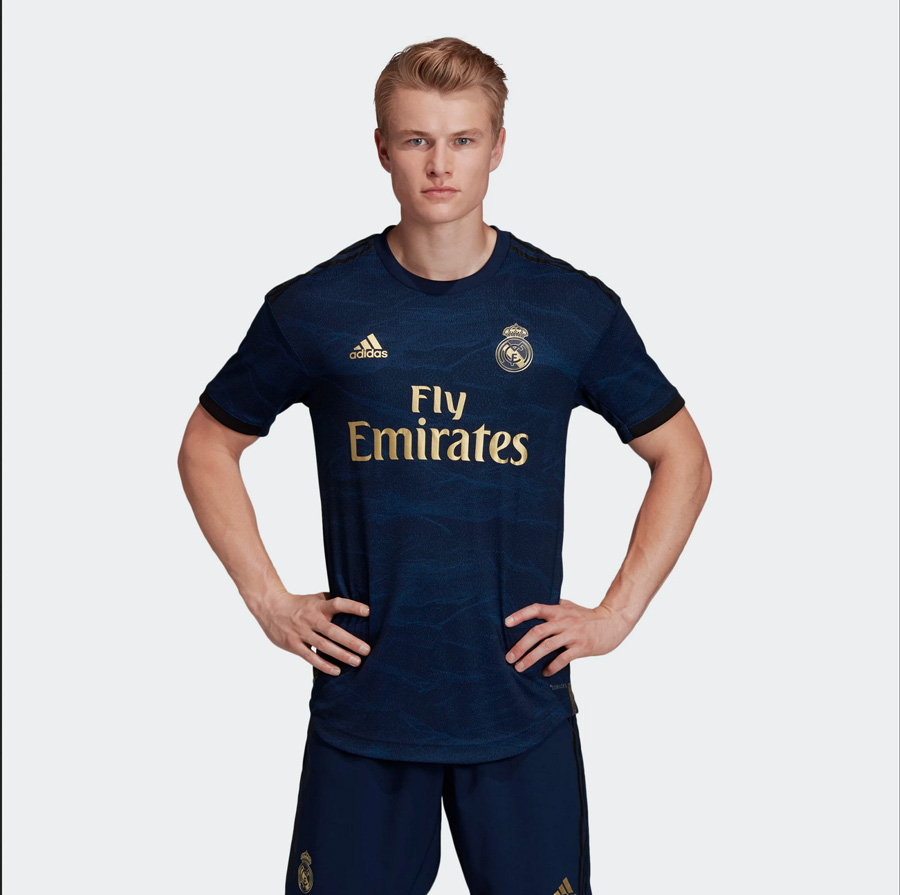 Blå Real Madrid Udebanetrøje 2019