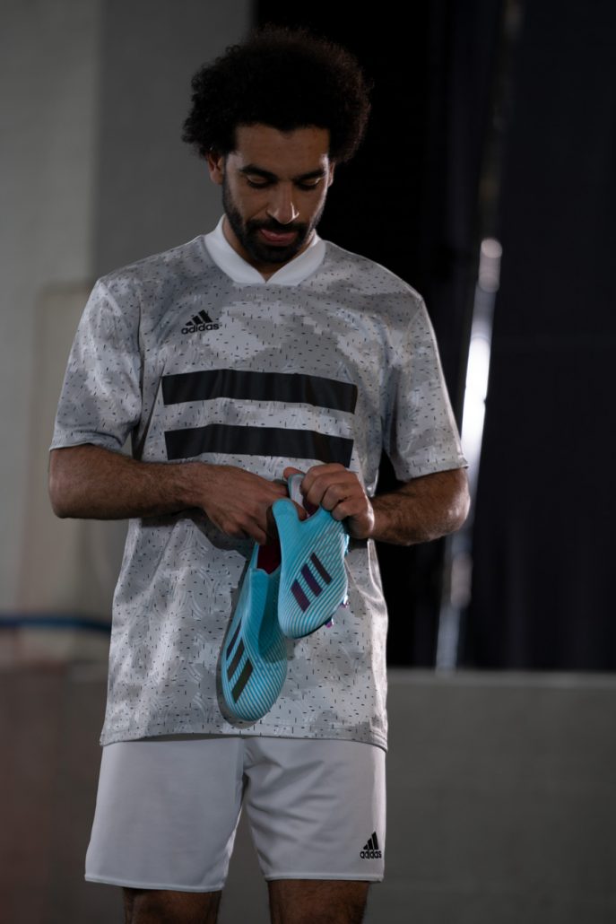 Mohamed Salah Adidas X 19+ Hard Wired