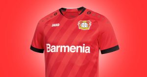 Beyer 04 Leverkusen Hjemmebanetrøje 2019