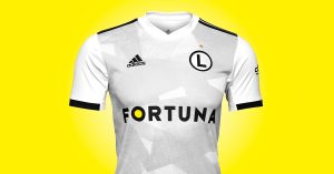 Hvid Legia Warswaza Udebanetrøje 2019