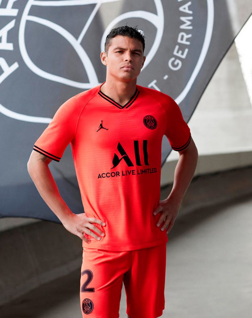 Rød Paris Saint-Germain Udebanetrøje 2019