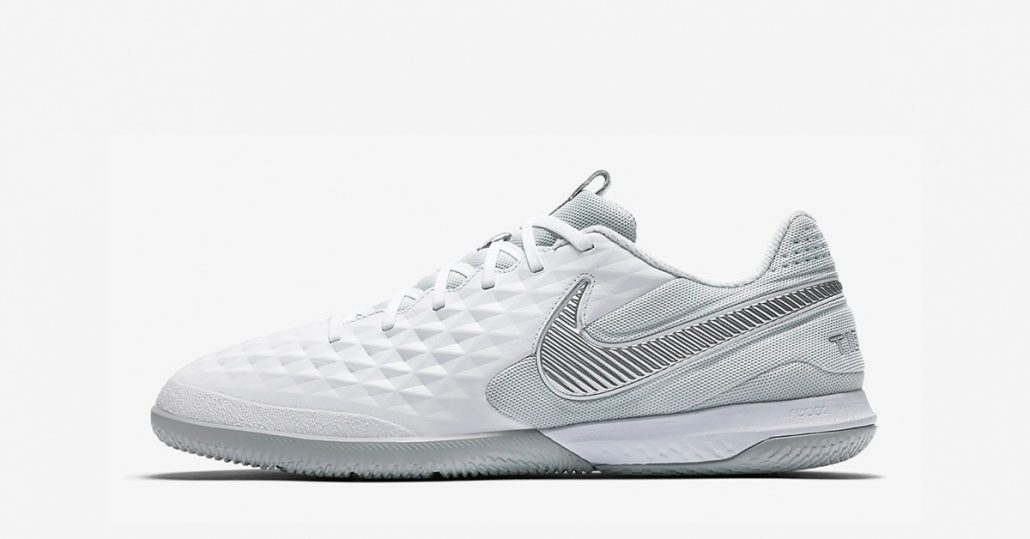 Hvide Nike React Tiempo Legend 8 Pro Indendørs Fodboldsko