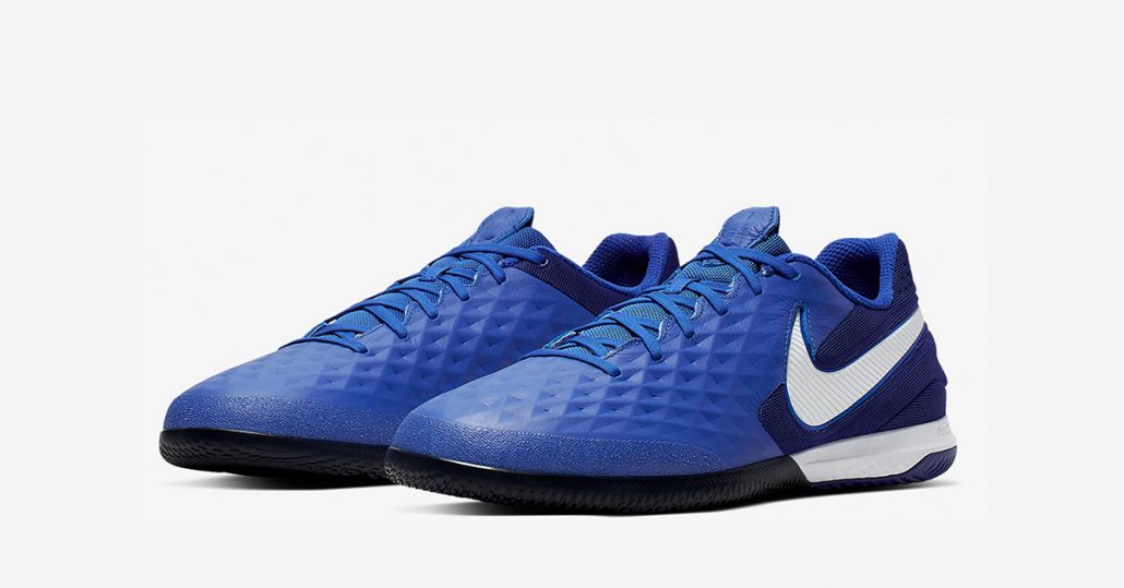 Blå Nike React Tiempo Legend 8 Pro Indendørs Fodboldsko