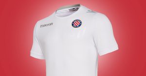 Hvid Hajduk Split Hjemmebanetrøje 2019