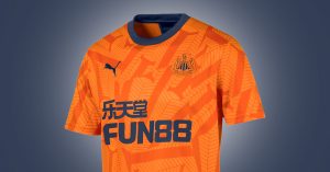 Orange Newcastle United 3. Trøje 2019