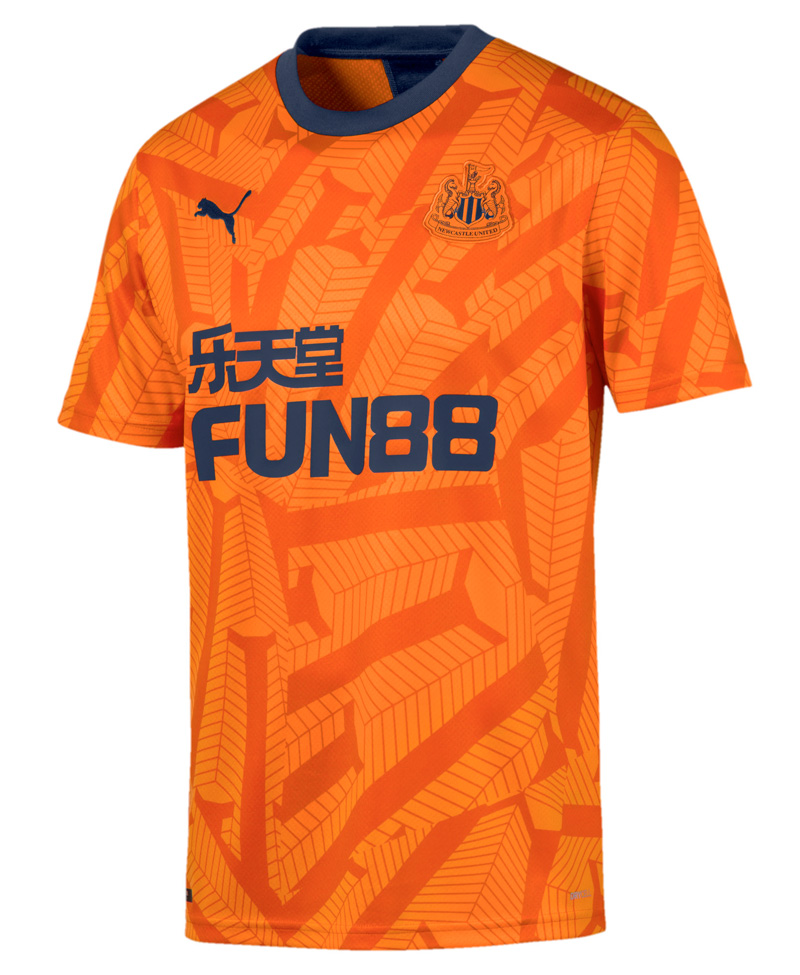 Orange Newcastle United 3. Trøje 2019