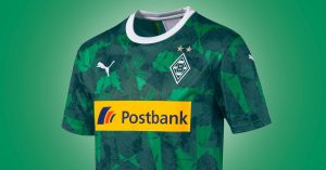 Grøn Borussia Monchengladbach 3. Trøje 2019