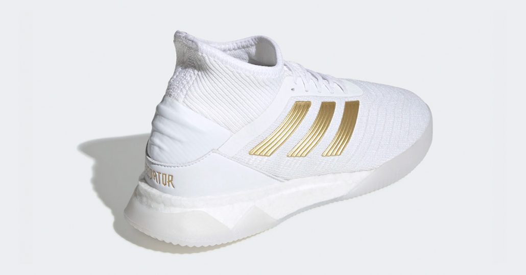 Hvide Adidas Predator 19.1 Indendørs Fodboldsko