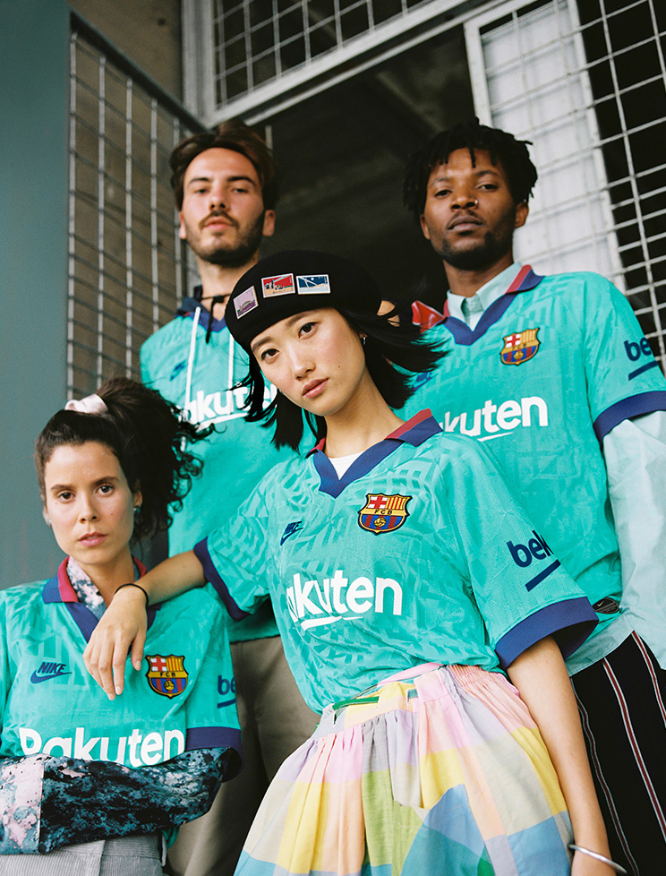 Tyrkis FC Barcelona 3. Trøje 2019