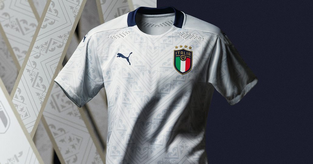 Italiens Udebanetrøje til EM 2020