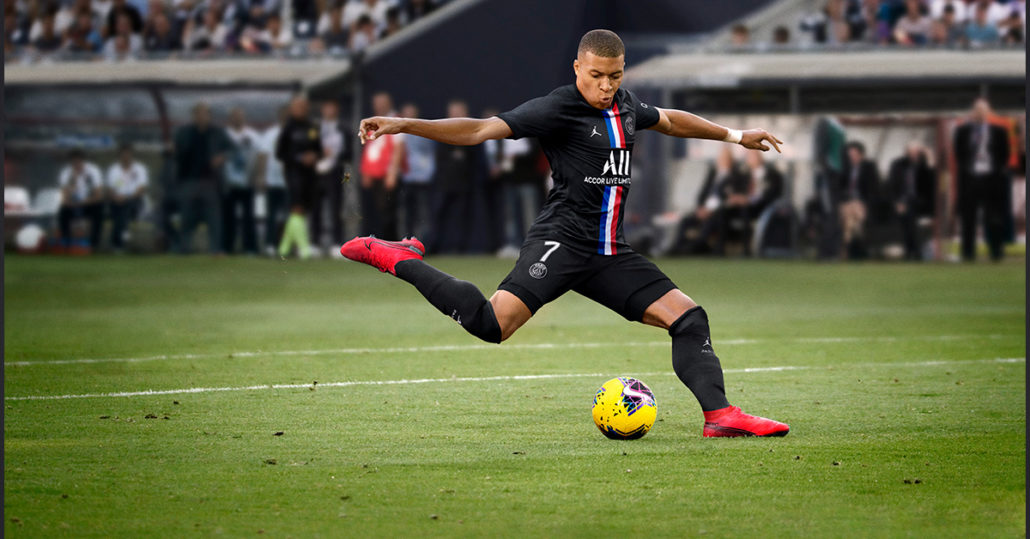 Mbappé Sort Paris Saint-Germain 3. Trøje 2020