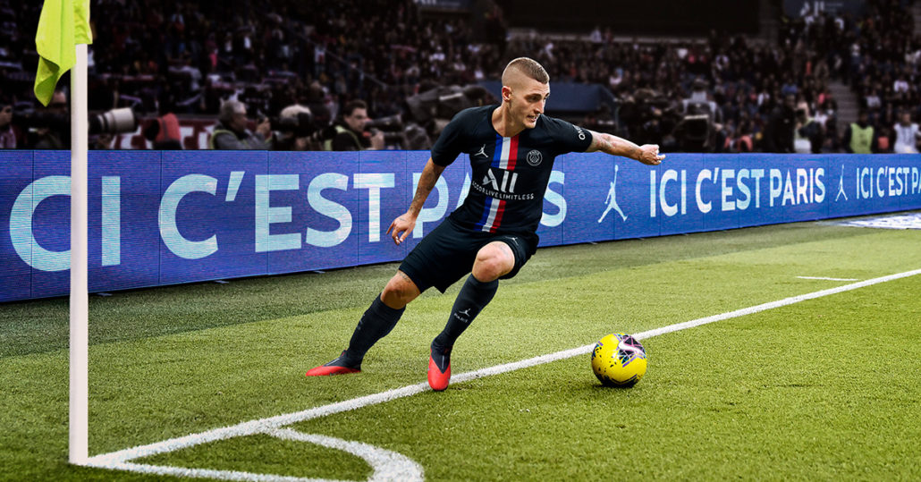 Sort Paris Saint-Germain 3. Trøje 2020