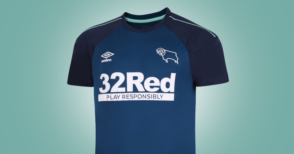 Derby County FC Udebanetrøje 2020