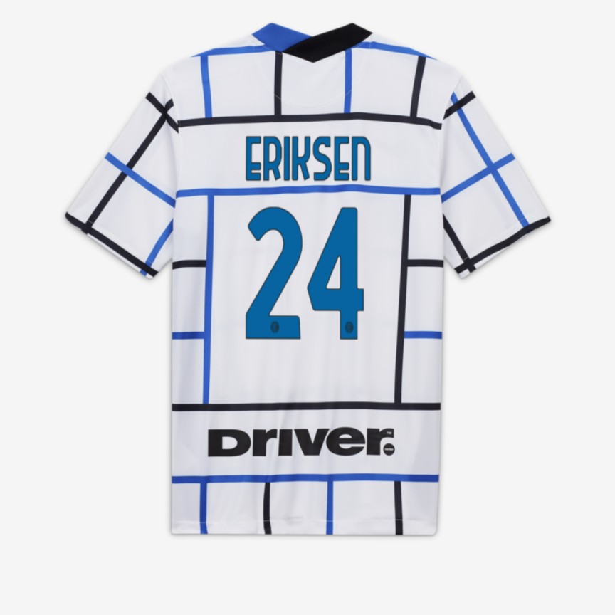 Christian Eriksen Hvid FC Inter Udebanetrøje 2020