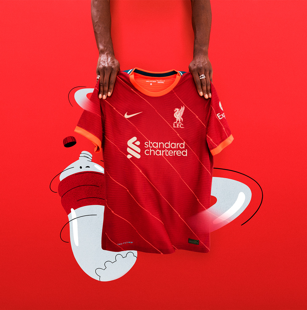 Liverpool FC Hjemmebanetrøje 2021