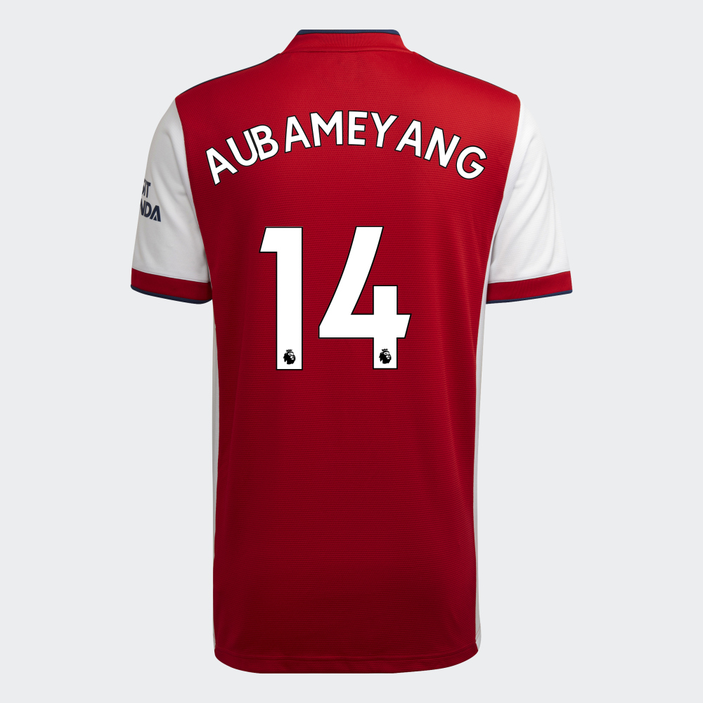 Aubameyang Arsenal FC Hjemmebanetrøje 2021
