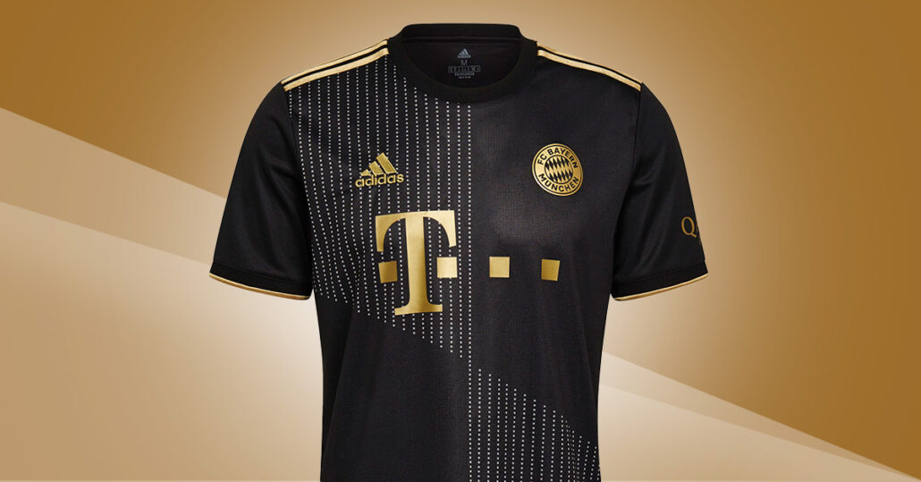 Sort FC Bayern München Udebanetrøje 2021