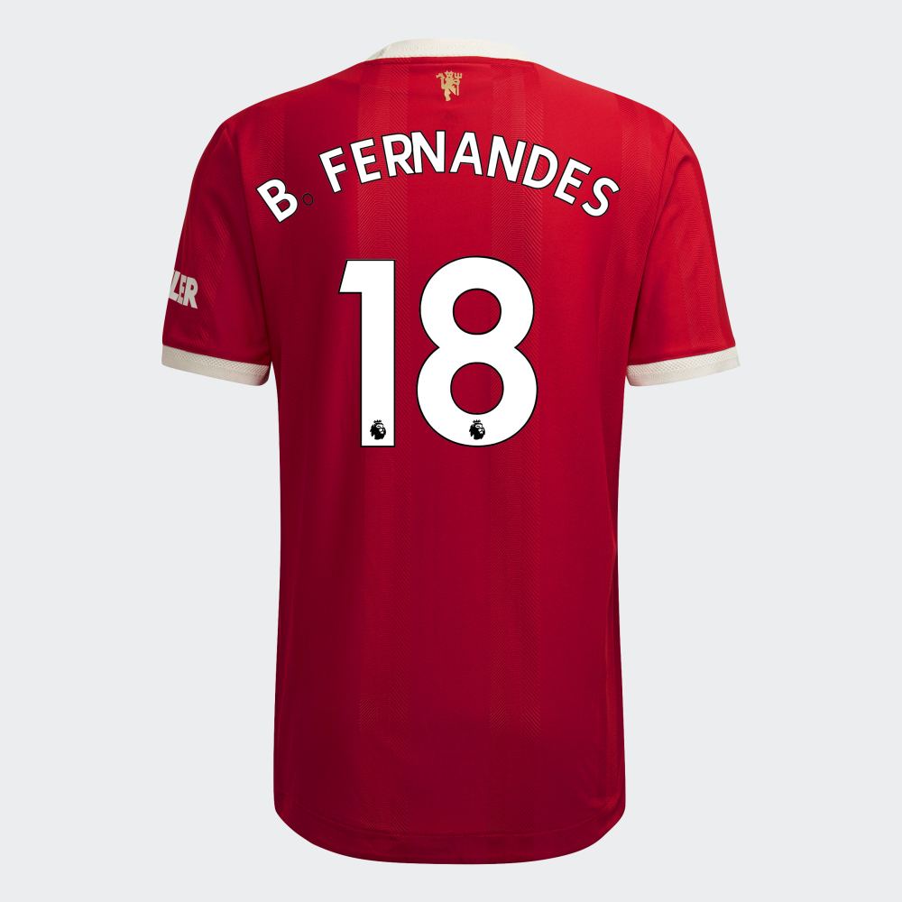 Brune Fernandes Manchester United FC Hjemmebanetrøje 2021