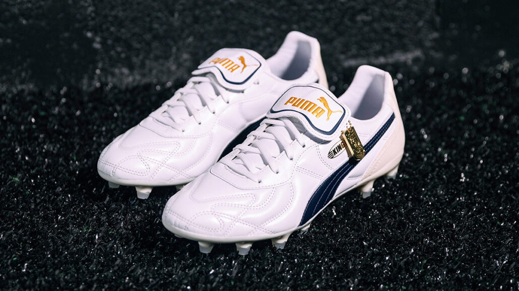 Hvide Puma King Fodboldstøvler