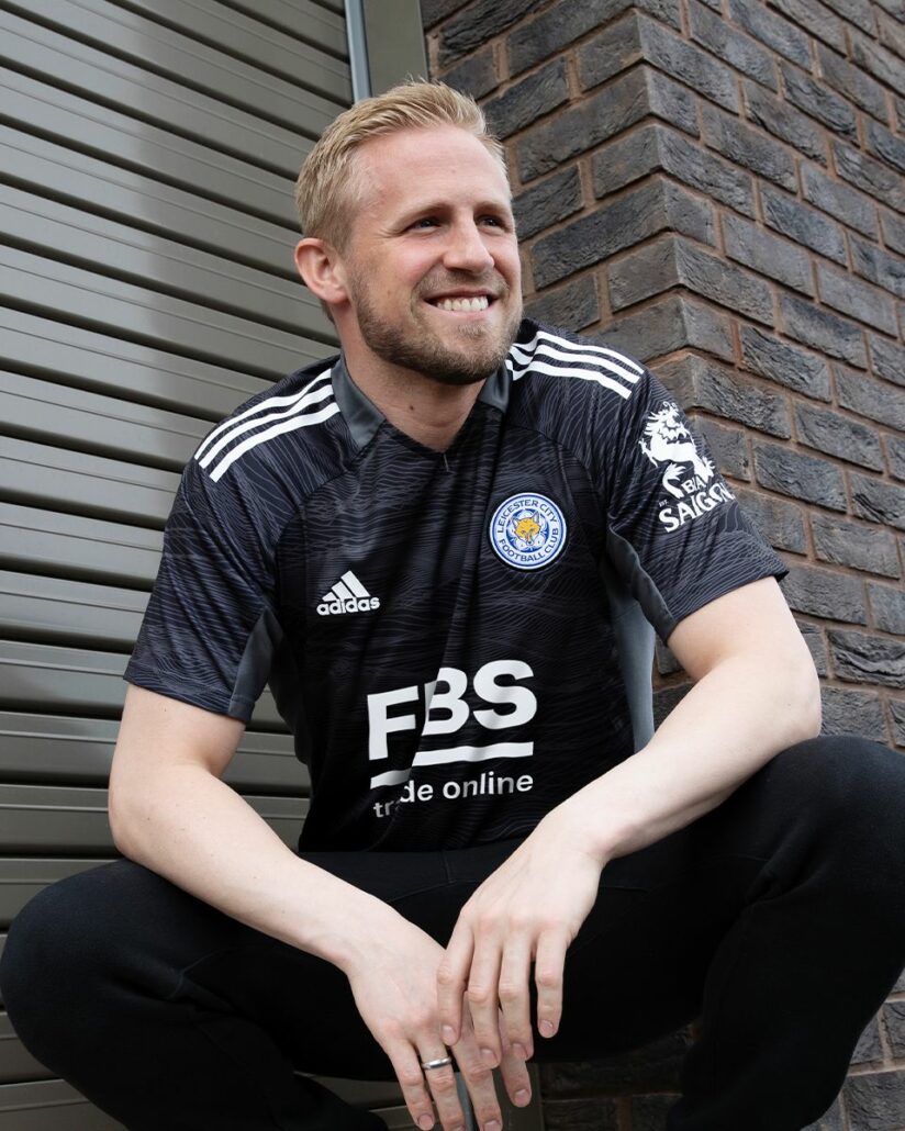 Kasper Schmeichel Leicester City Målmandstrøje 2021