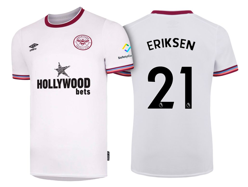 Christian Eriksen Brentford FC Fodboldtrøje - 3. trøje
