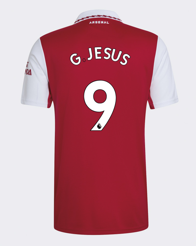 Gabrial Jesus Arsenal FC Hjemmebanetrøje 2022