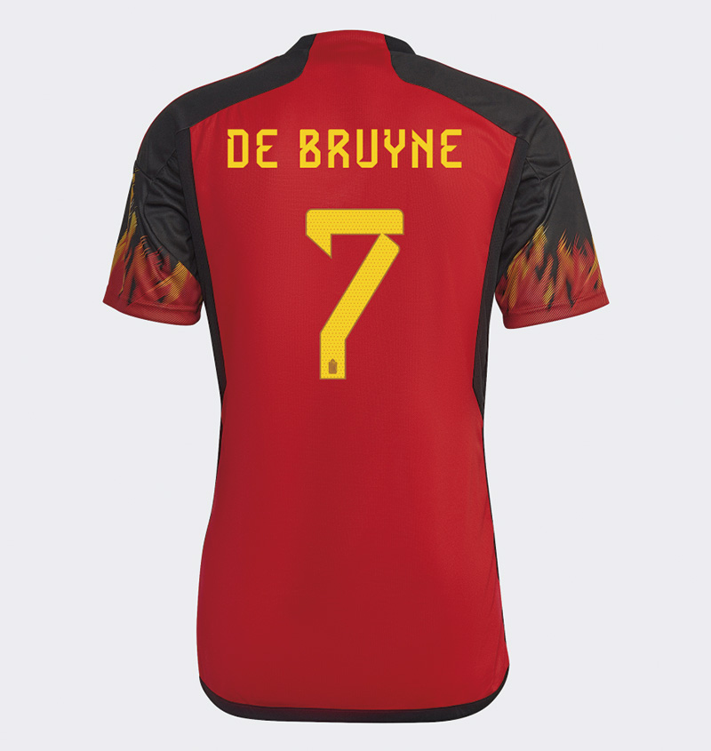 Belgien Hjemmebanetrøje til VM Qatar 2022