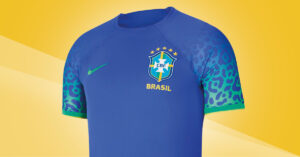 Brasilien Udebanetrøje til VM Qatar 2022